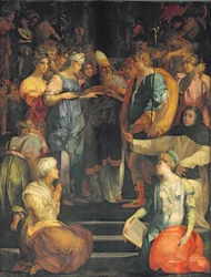 Le mariage de la Vierge, 1523